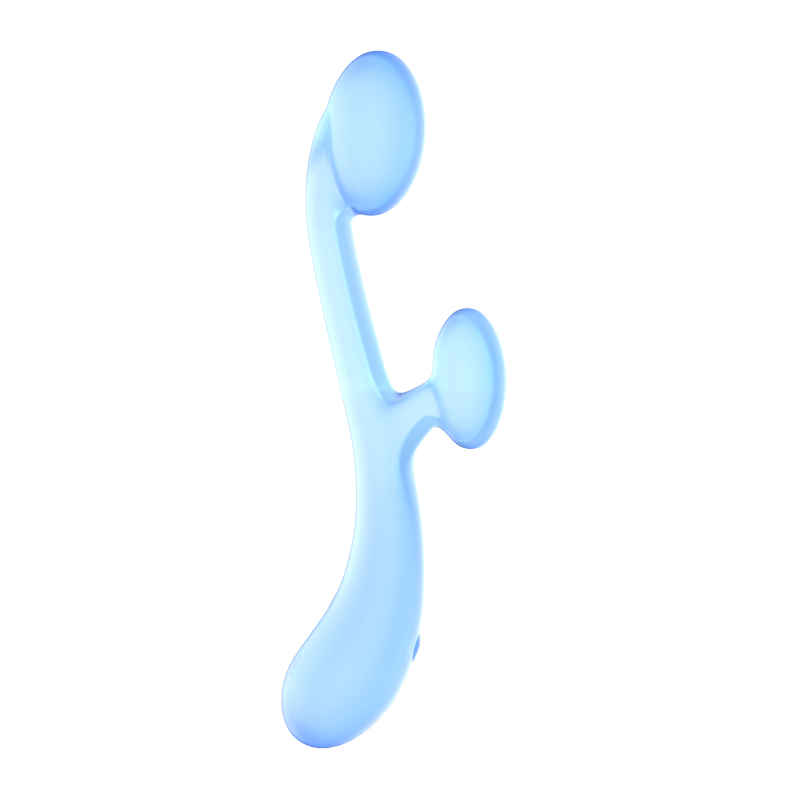 Vibrador dualcurve azul