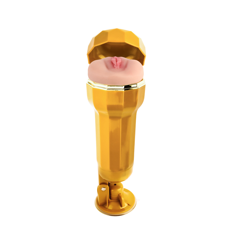 Cáscara de oro jessie copa de vagina realista