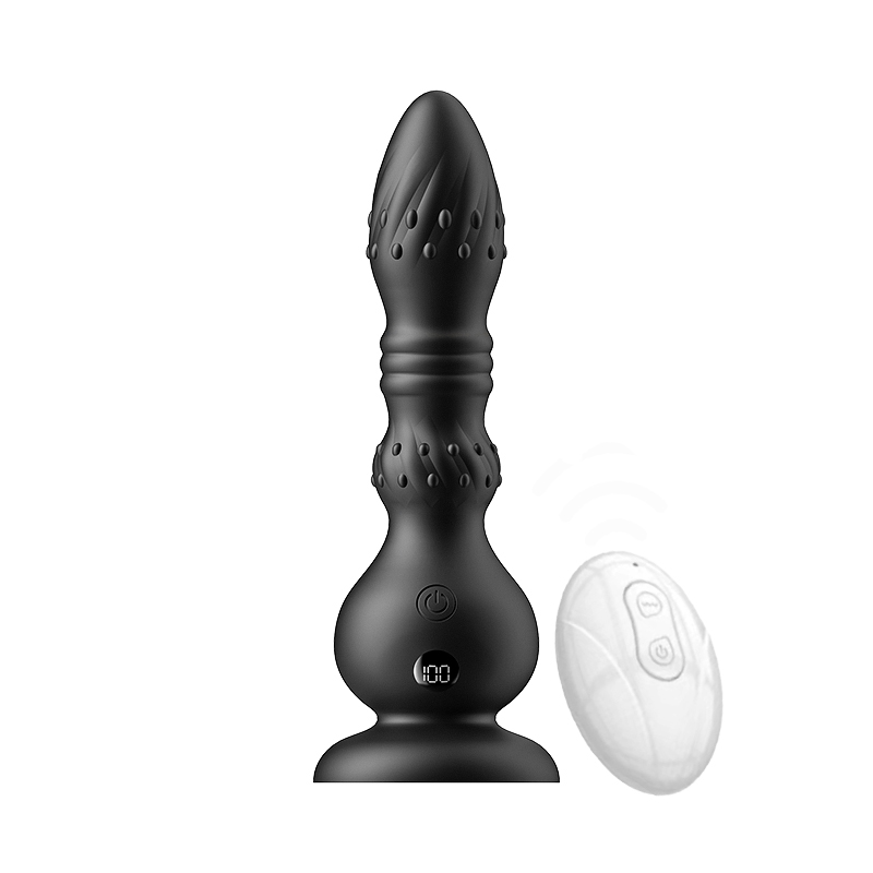 Enchufe de empuje y vibración de pantalla LED