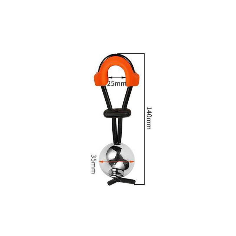 Ensanchador de pene de metal: bola única (φ35 mm)