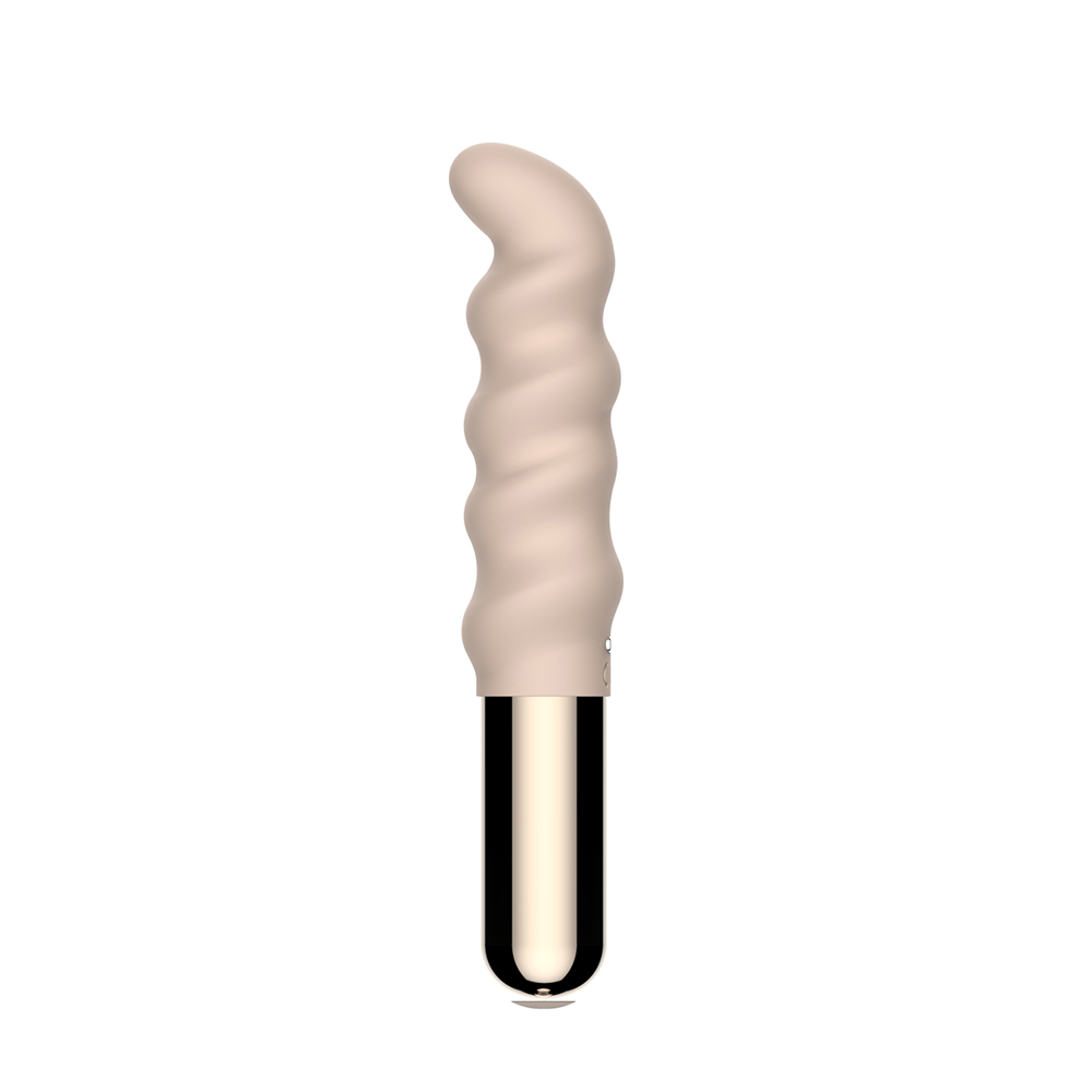 Vibrador de bolsillo con forma de remolino