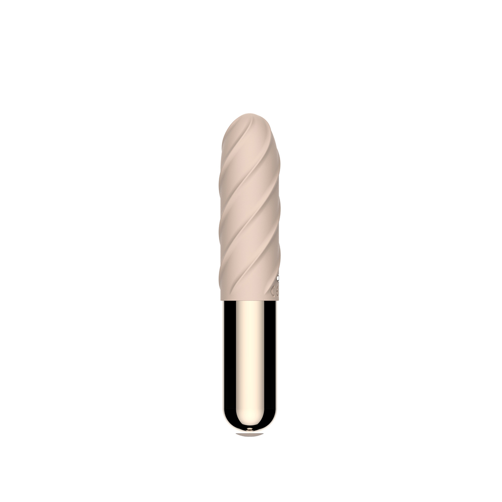 Vibrador de bolsillo en espiral