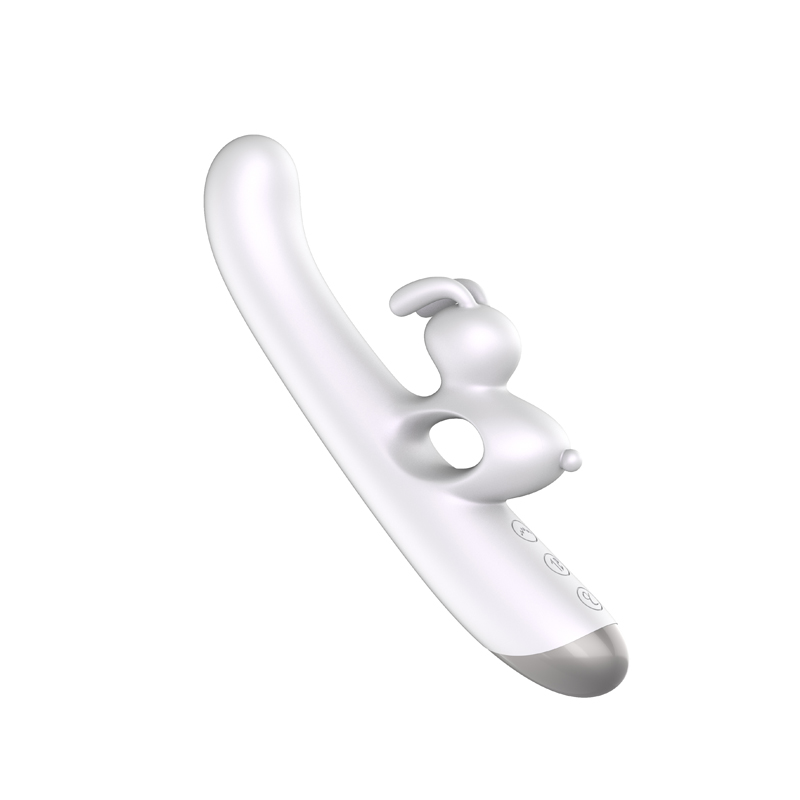 Vibrador de carteras de empuje de conejo