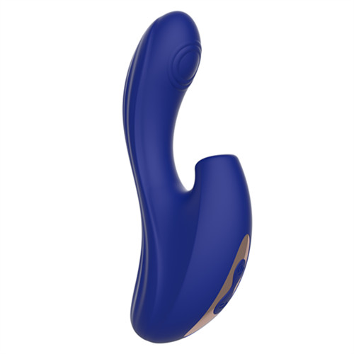 Vibrador Chupando Golpecitos Azul