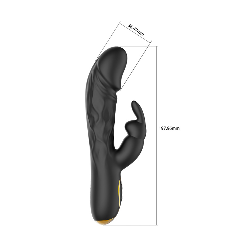 Vibrador de conejo de empuje